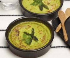 Créme brulée de espargos