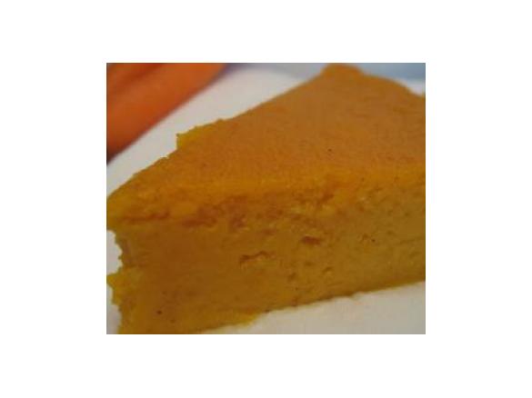 Tarte queijada de cenoura, abóbora e laranja
