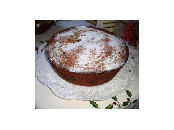 Bolo de cerveja com pepitas de chocolate