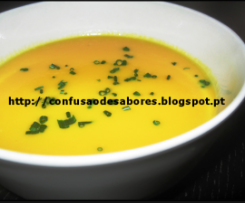 Creme de Cenoura & Cebolinho