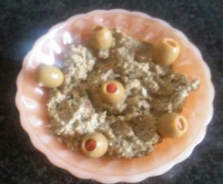 Tapenade de azeitonas verdes