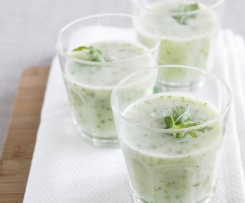 Sopa fria de rúcula