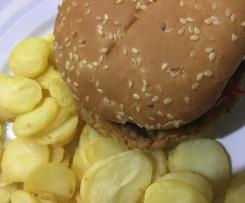 Hamburguer de Salmão e pescada