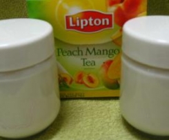 iogurtes Chá Pessego Manga