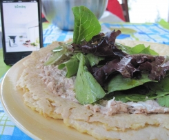 Crepes de Aveia e Tofu Sem Gluten e Sem Lactose