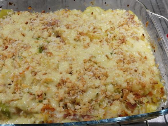 Bacalhau com presunto