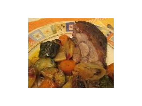 Perna de perú à minha moda