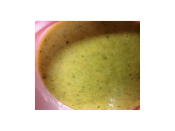 Creme de feijão branco com nabiça 