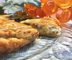 Tarte de abobora, noz e coco