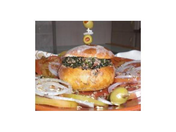 Pãezinhos recheados