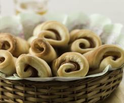 Pãezinhos enrolados
