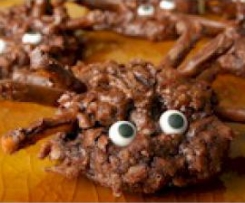 Aranhas de Chocolate