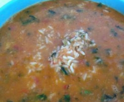 Arroz Malandrinho de Tomate e Feijão 