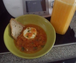 Molho de Tomate com ovos