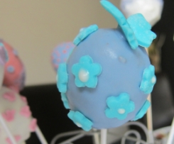 Cake Pops Ovos de Páscoa decorados