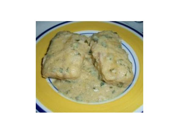 Lombinhos de Pescada com Molho Bechamel
