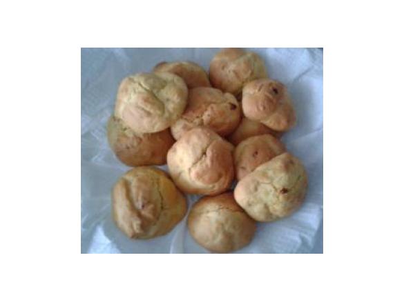 Scones com bagas Goji e sementes Chia