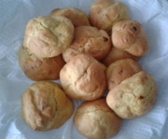 Scones com bagas Goji e sementes Chia