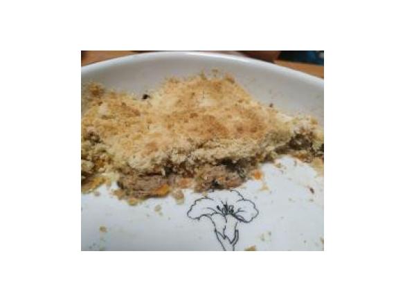 Crumble de atum