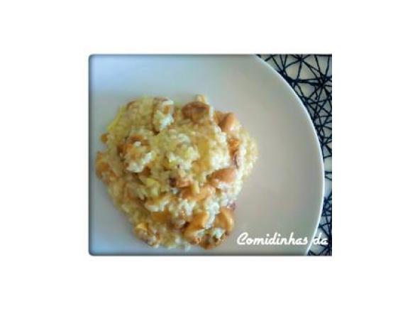 Risotto de cogumelos