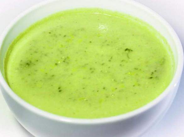 Creme de Brócolos e Couve-flor