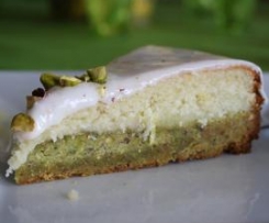 Bolo de Limão e Pistácios