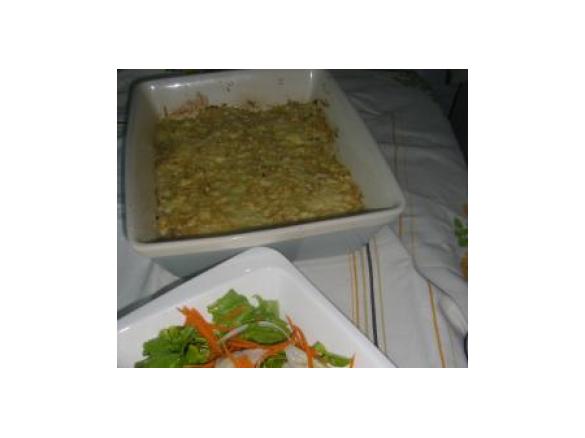 Bacalhau com courgette