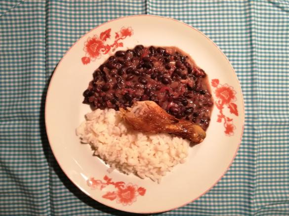 Feijão preto à brasileira variante TM