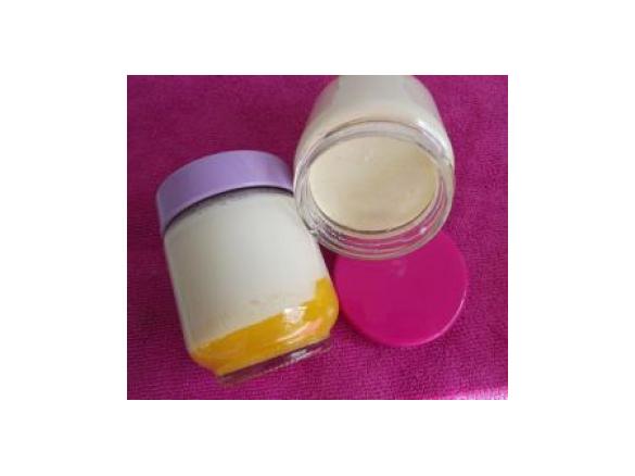 Iogurtes Gregos Baunilha com coulis de manga ou Lemon Curd