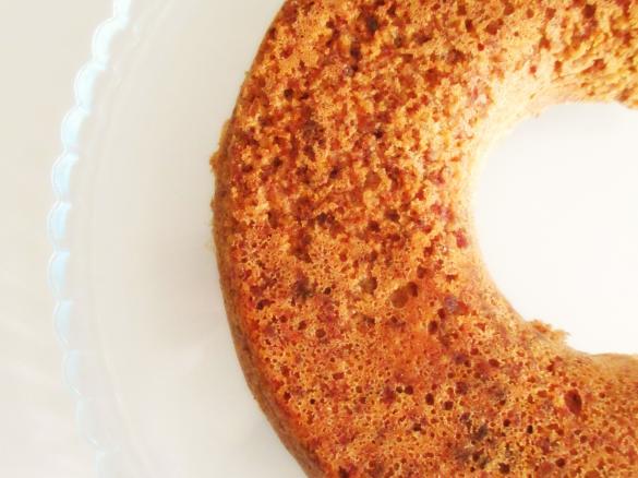 Bolo de aveia e amêndoa (cozido a vapor)