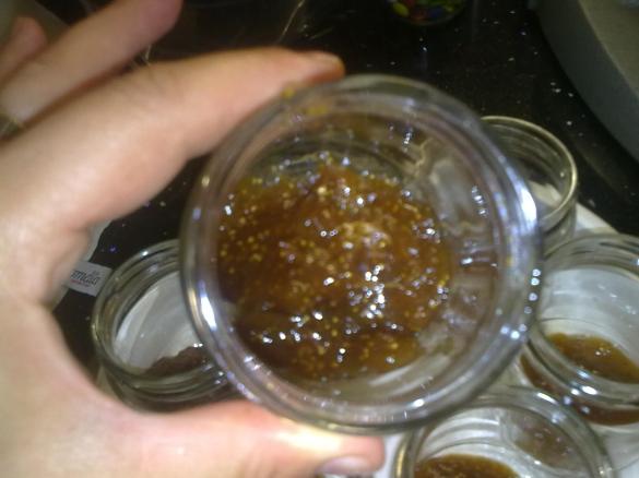 iogurte com doce de figo