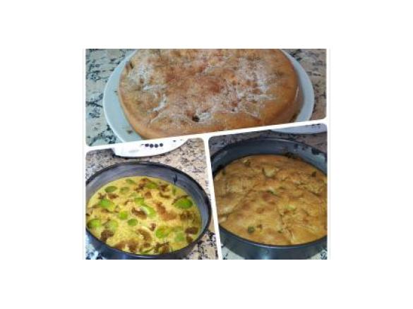 Bolo de figos frescos