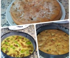 Bolo de figos frescos