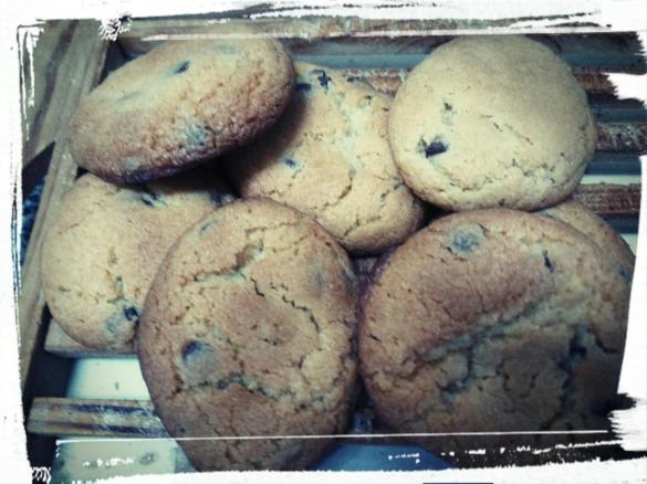 Bolachas de Pepitas de Chocolate, tipo cookie