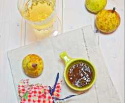 Doce de pêras com Alvarinho e sultanas