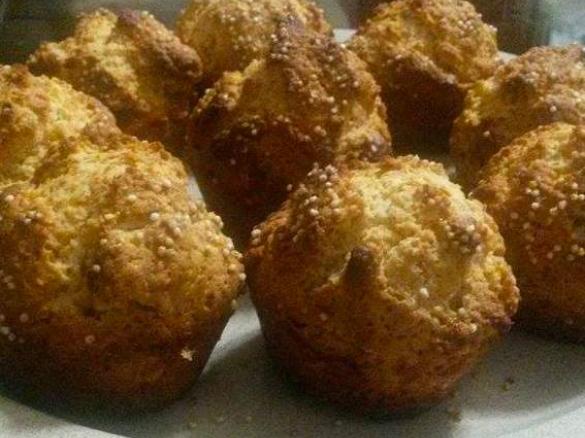 Scones de Cranberries e limão