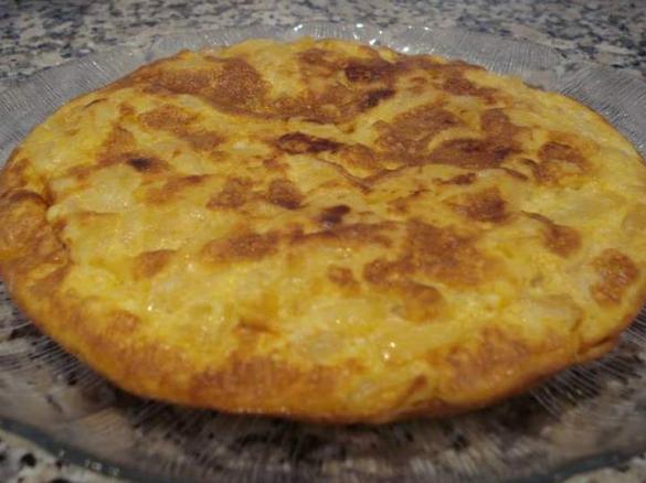 Tortilla Espanhola de Batata