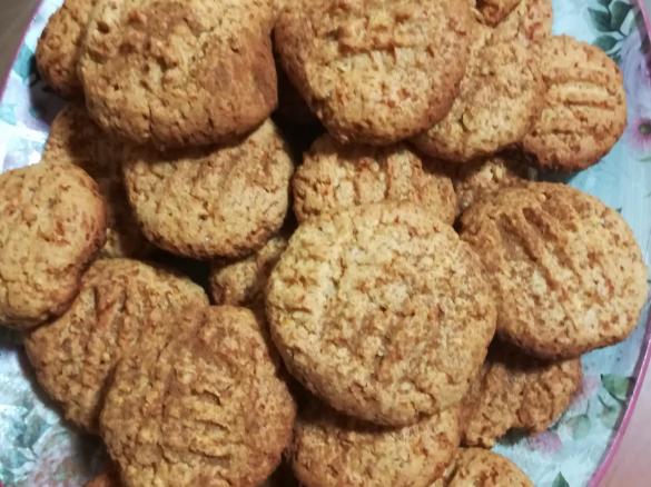 Biscoitos de amêndoa e laranja