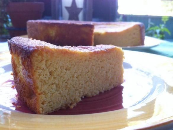Bolo de Batata Doce e Amendoa