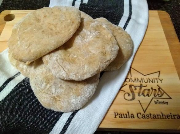 Pão Pita - Massa Mãe
