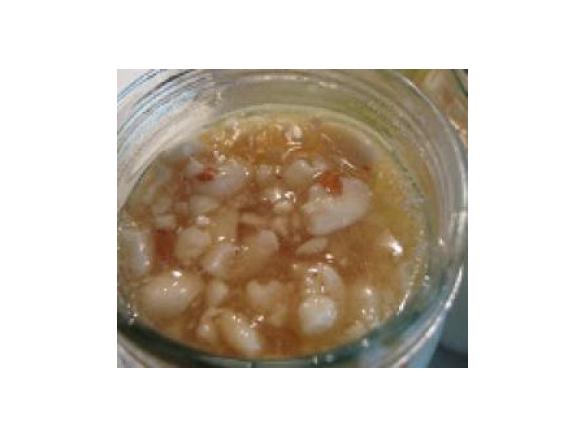 Iogurte de mel e amendoim