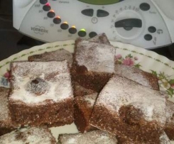 Bolo de chocolate com côcô