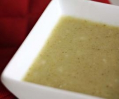 Creme de Brócolos e Aveia