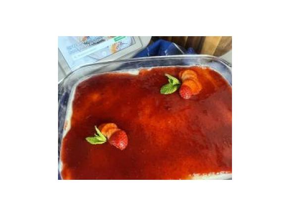 Cheesecake de morangos