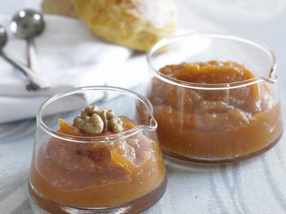 Compota de abóbora com nozes