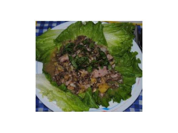Salada de cogumelos