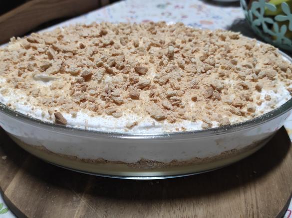 Semifrio de bolacha maria