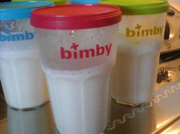 Iogurtes líquidos de côco