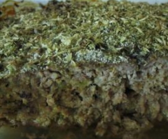 Rolo de carne com cenoura