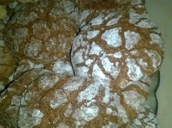 Crinkles de chocolate